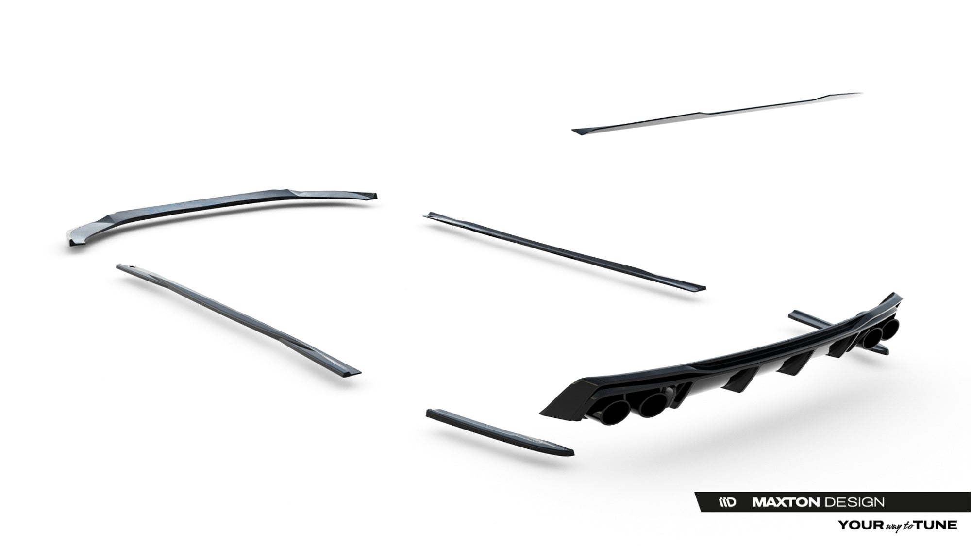 Maxton Design Set Of Splitters para Audi A6 S-Line Sedan / S6 Sedan C8 - imagen 22