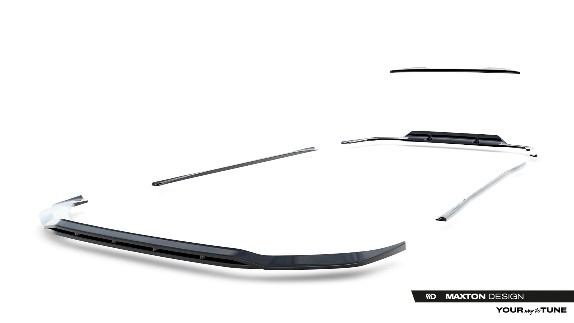 Maxton Design Set Of Splitters para Audi A8 S-Line D5 - imagen 13