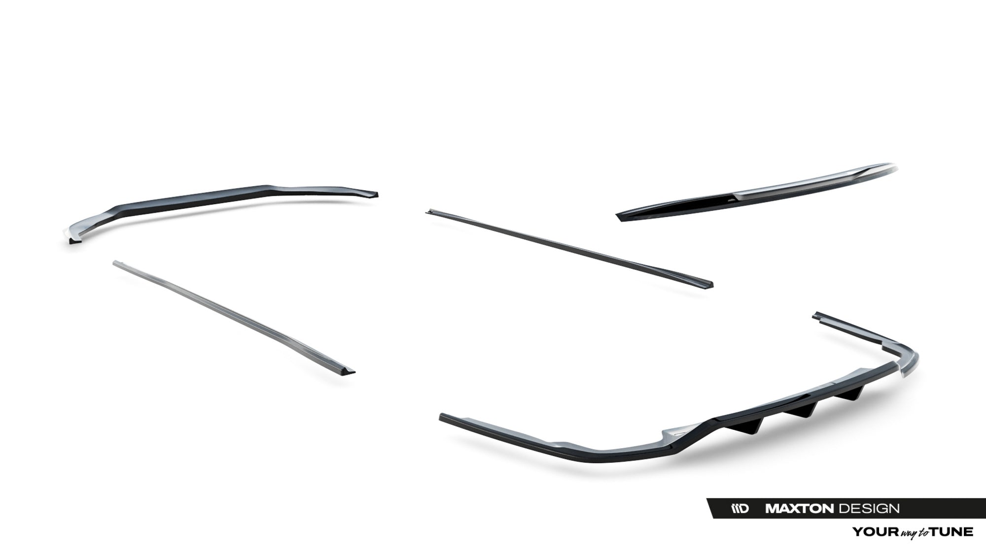Maxton Design Set Of Splitters para Audi A8 S-Line D5 - imagen 15