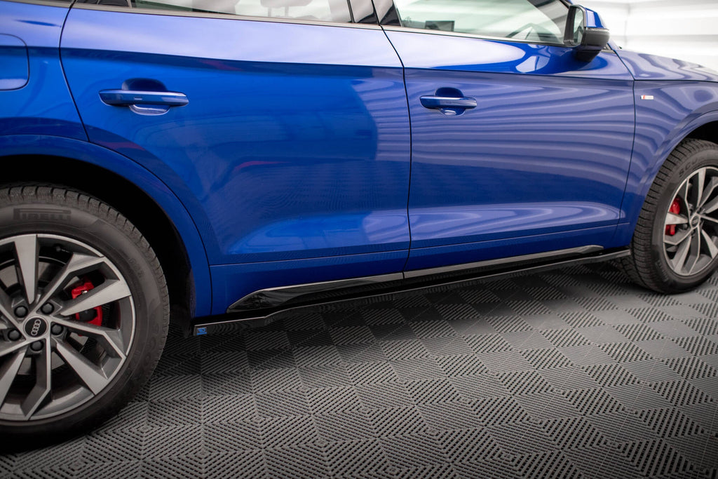 Maxton Design Set Of Splitters para Audi Q5 S-Line SUV Mk2 Facelift - imagen 5