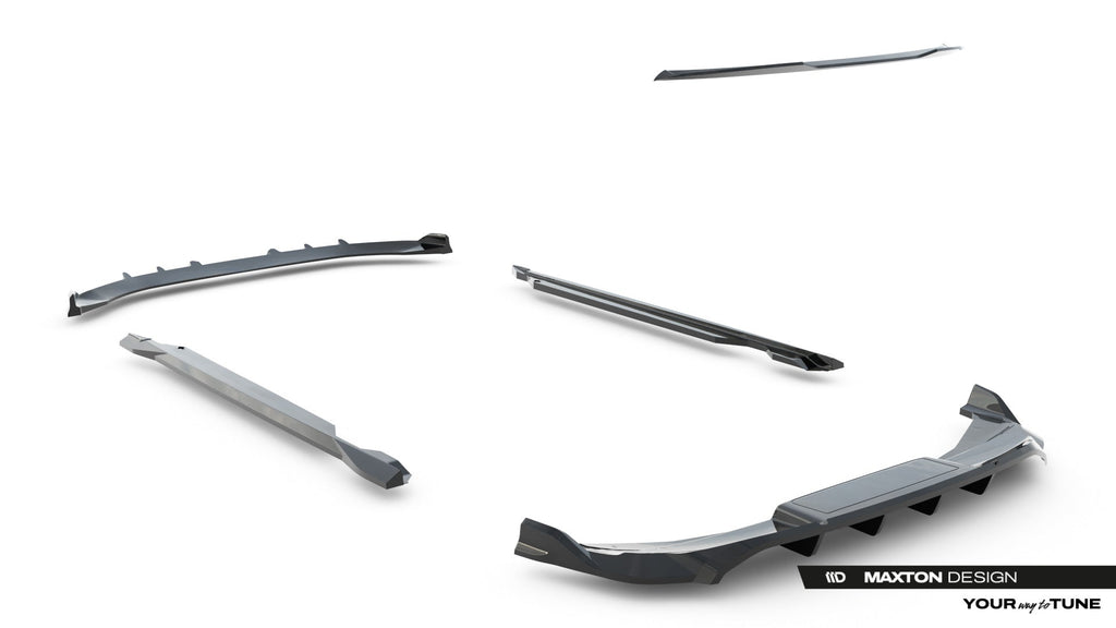 Maxton Design Set Of Splitters para Audi Q6 e-tron S-Line / SQ6 e-tron SUV Mk1 - imagen 18