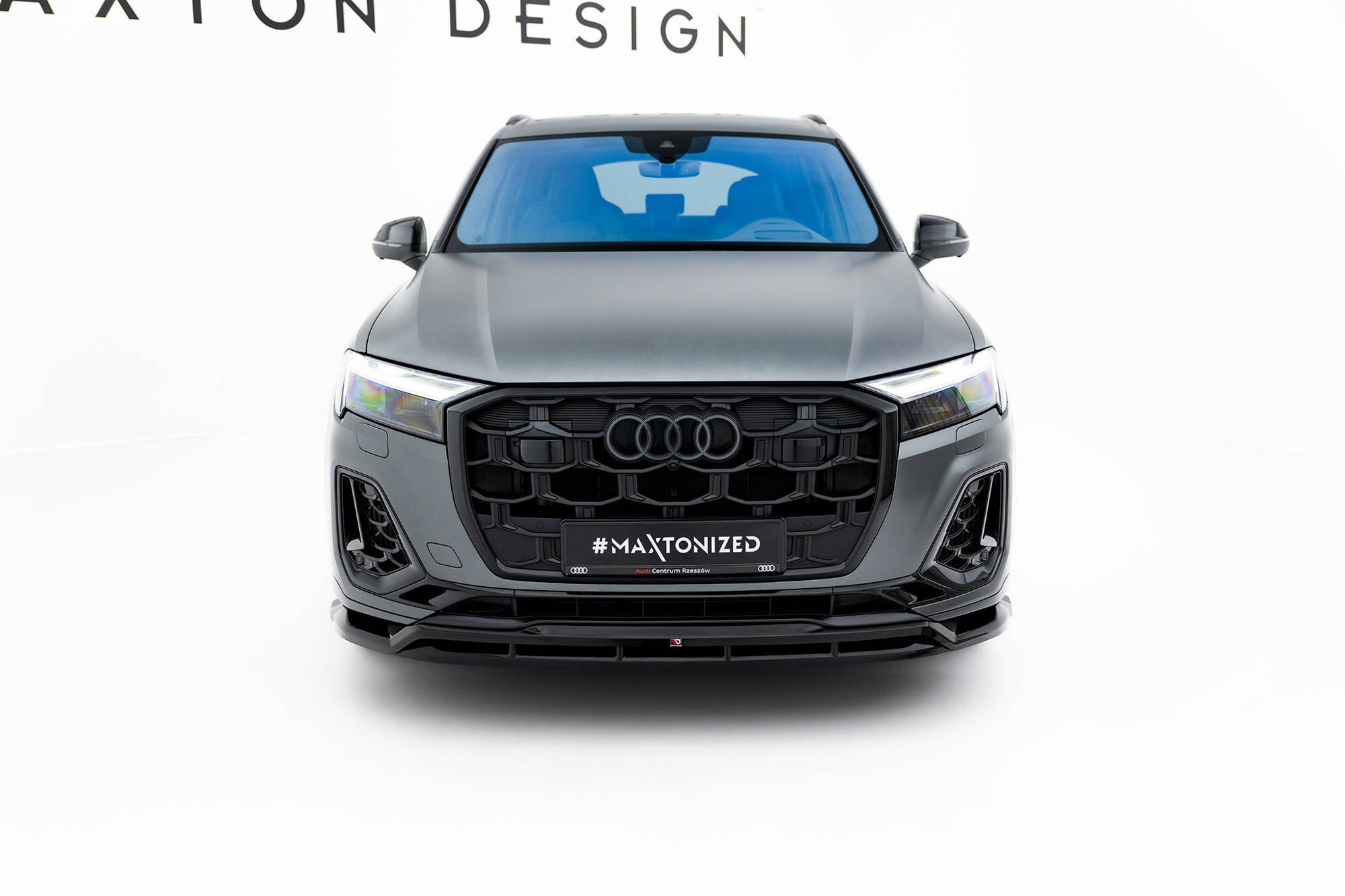 Maxton Design Set Of Splitters para Audi Q7 S-Line Mk2 Facelift 2 - imagen 2