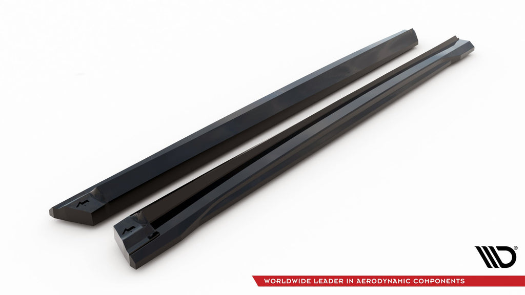 Maxton Design Set Of Splitters para Audi Q8 Mk1 Facelift - imagen 19