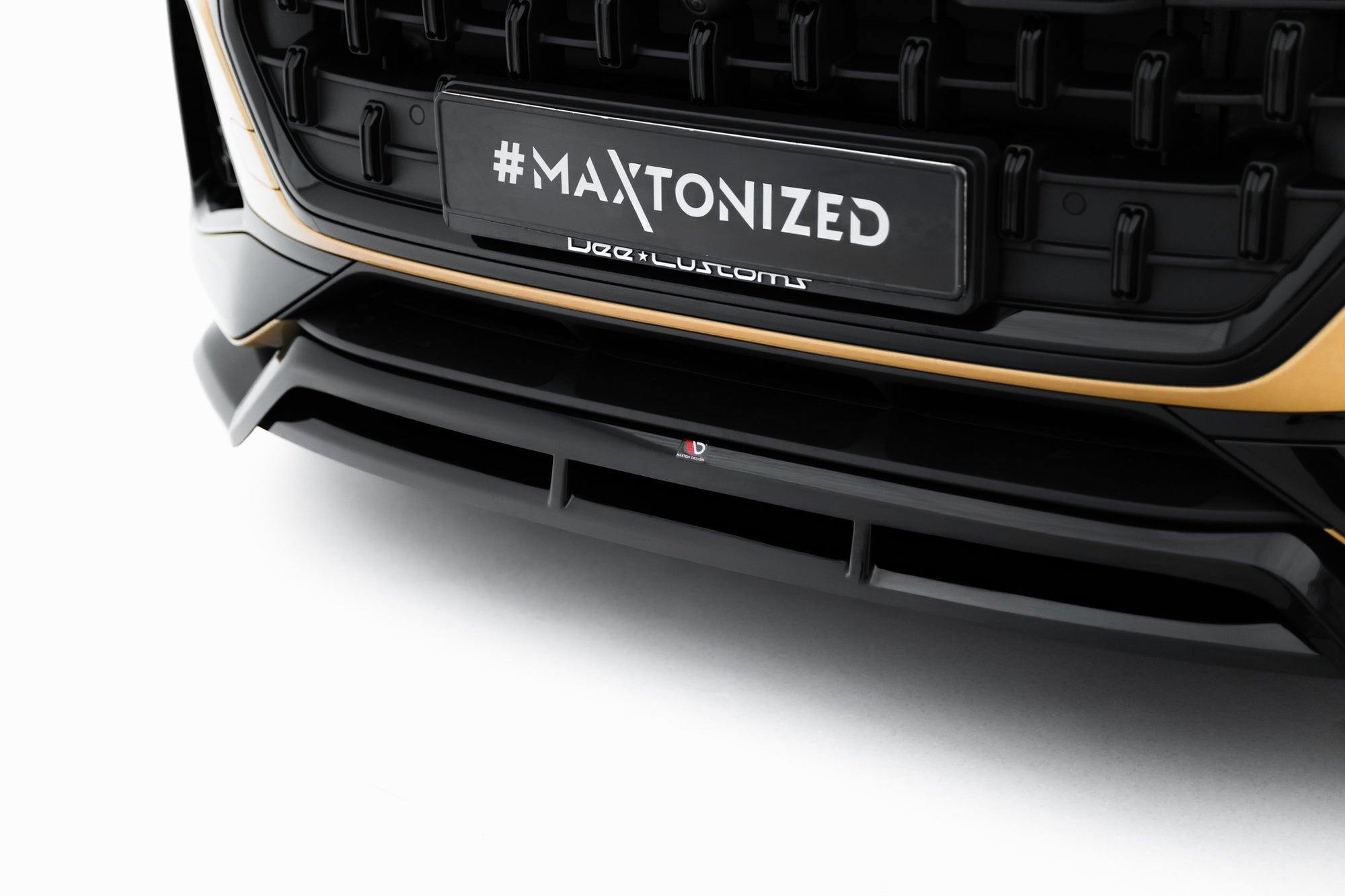 Maxton Design Set Of Splitters para Audi Q8 Mk1 Facelift - imagen 4