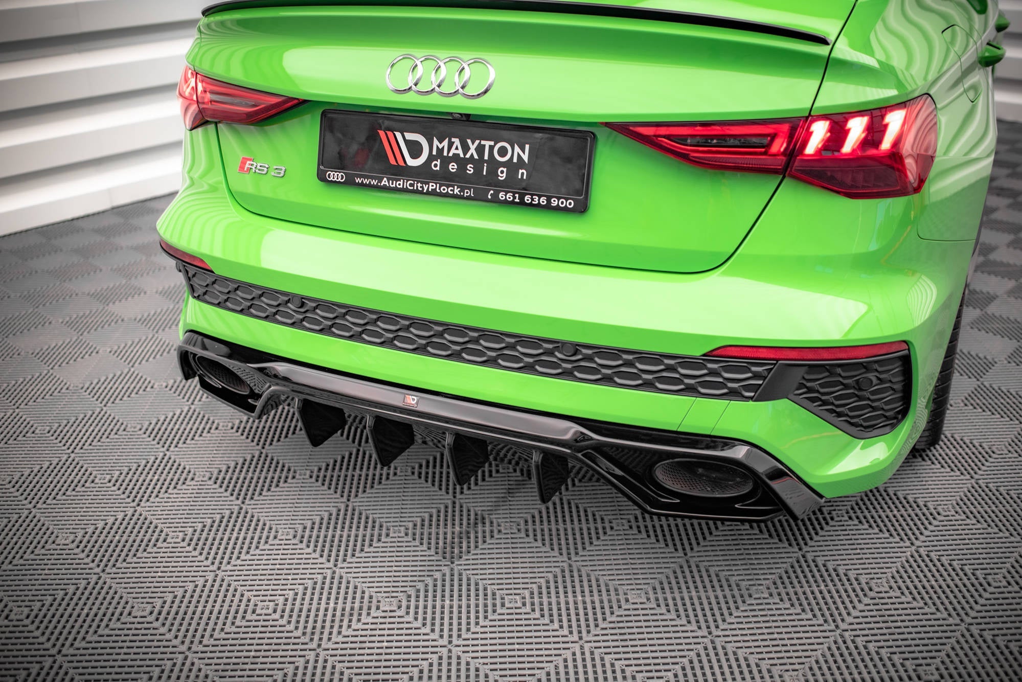 Maxton Design Set Of Splitters para Audi RS3 Sedan 8Y - imagen 8