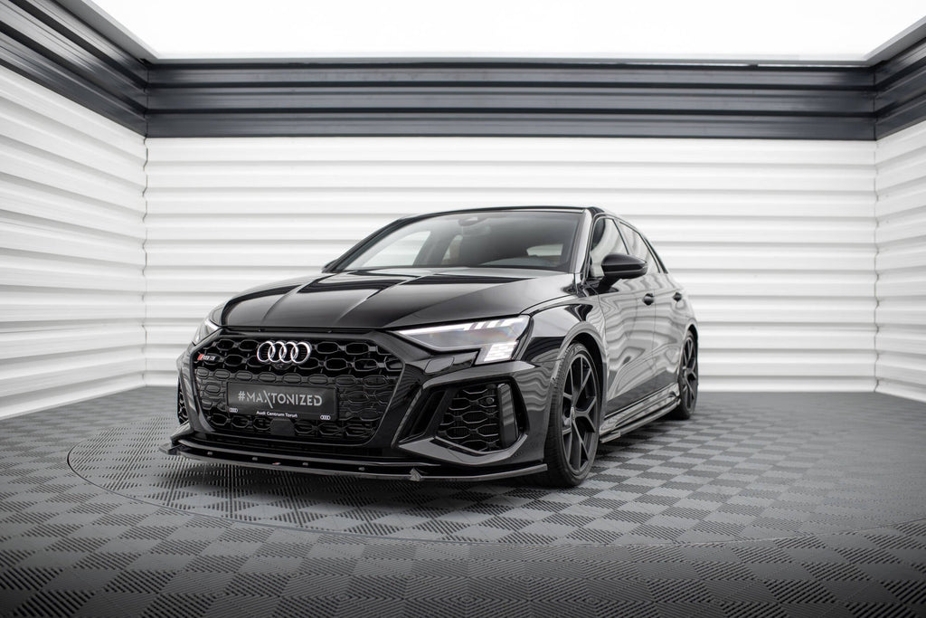 Maxton Design Set Of Splitters para Audi RS3 Sportback 8Y - imagen 4