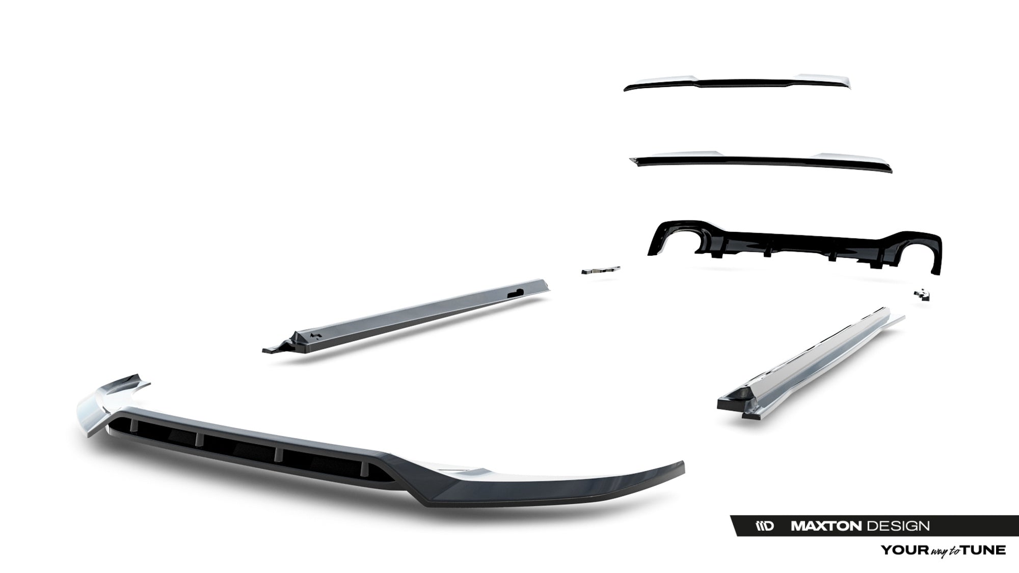 Maxton Design Set Of Splitters para Audi RSQ8 Mk1 - imagen 24