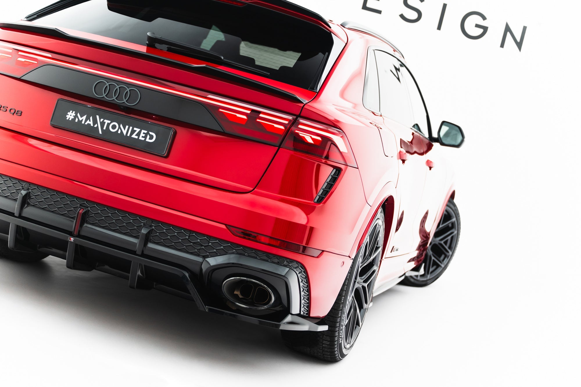 Maxton Design Set Of Splitters para Audi RSQ8 Mk1 Facelift - imagen 11