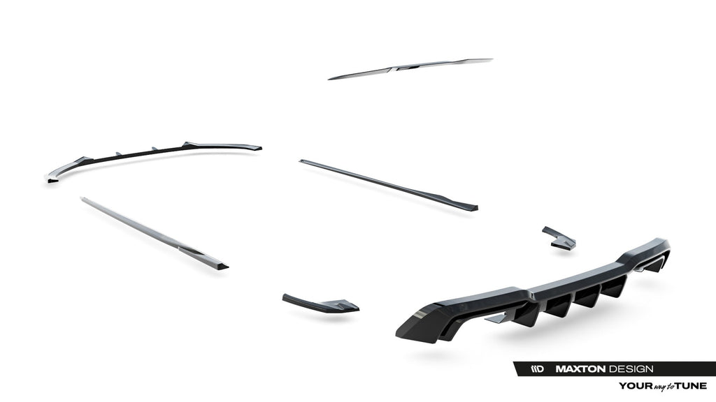 Maxton Design Set Of Splitters para Audi S3 Sportback 8V Facelift - imagen 15