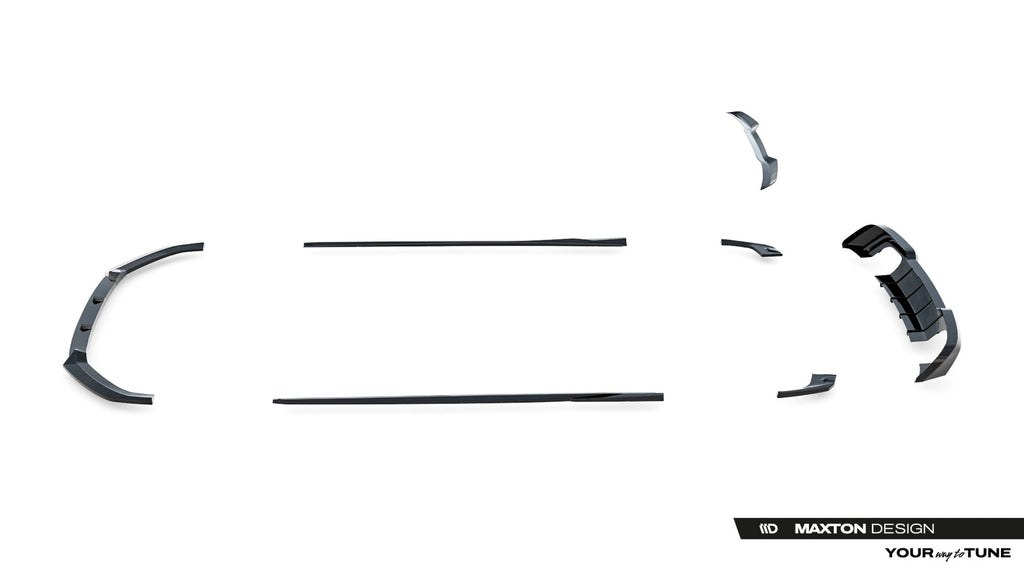 Maxton Design Set Of Splitters para Audi S3 Sportback 8V Facelift - imagen 16
