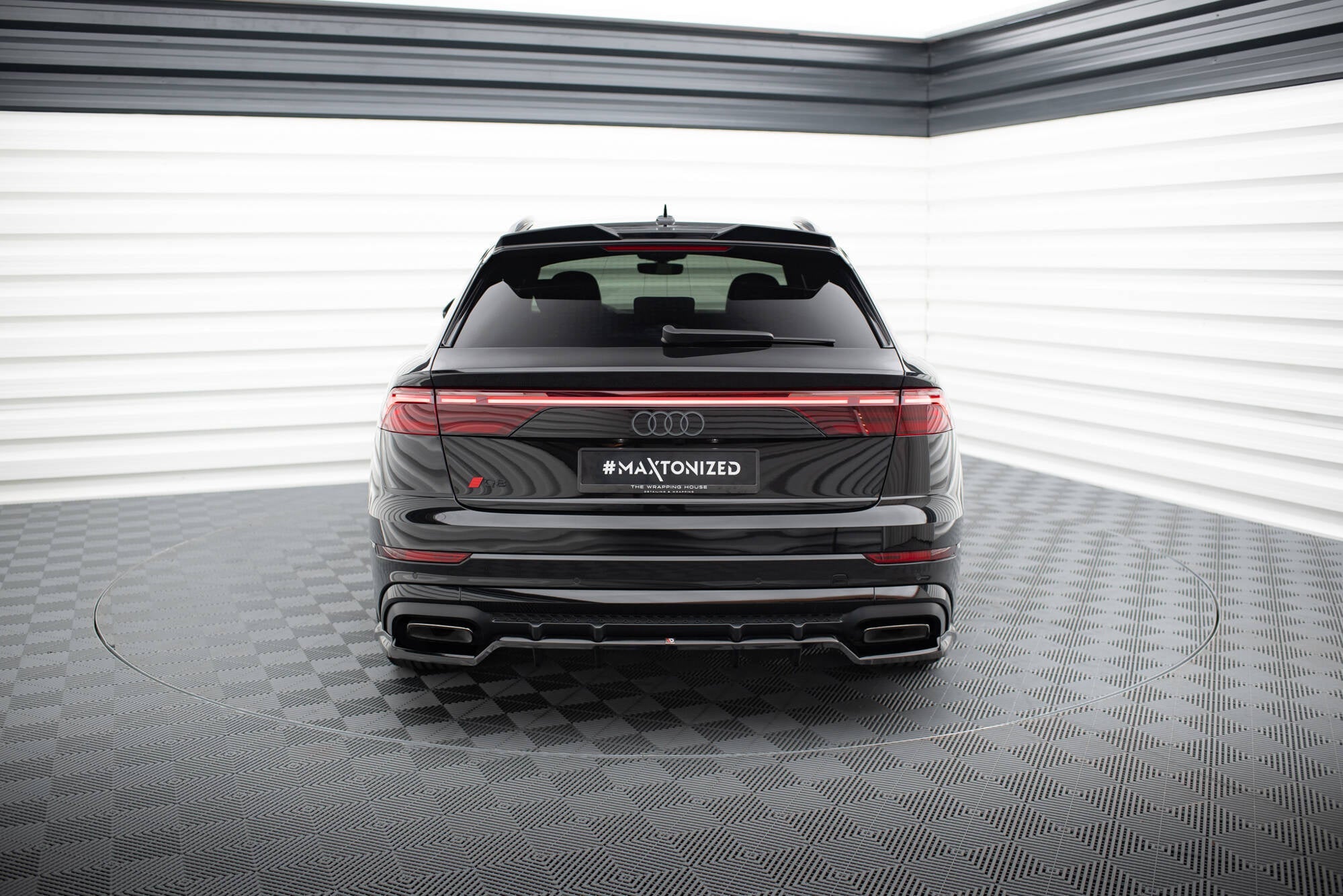 Maxton Design Set Of Splitters para Audi SQ8 / Q8 S-Line Mk1 Facelift - imagen 10