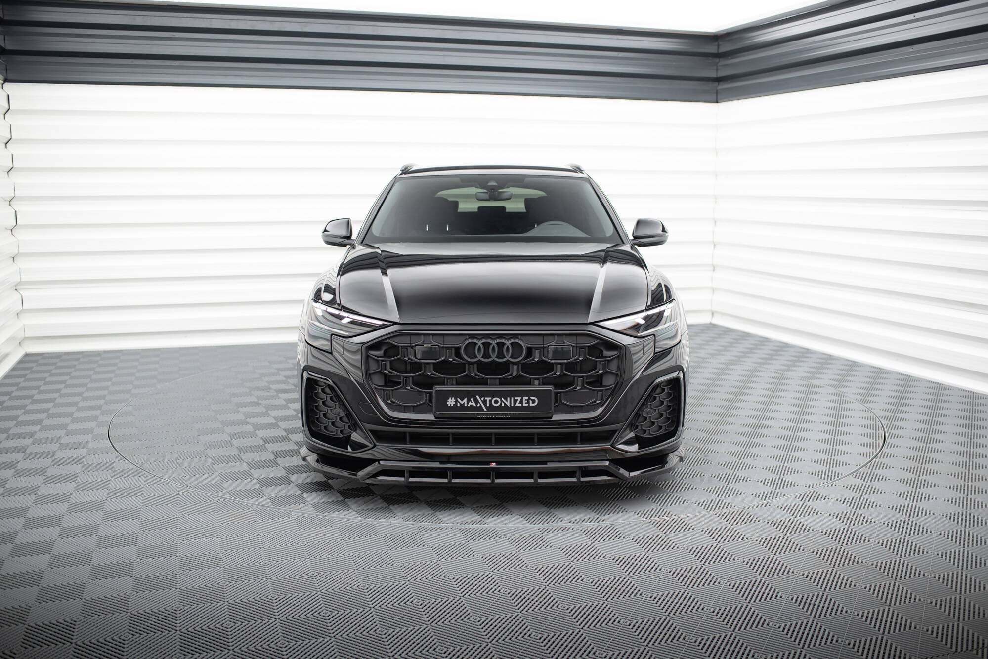 Maxton Design Set Of Splitters para Audi SQ8 / Q8 S-Line Mk1 Facelift - imagen 2