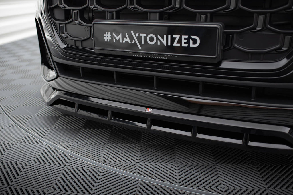Maxton Design Set Of Splitters para Audi SQ8 / Q8 S-Line Mk1 Facelift - imagen 4