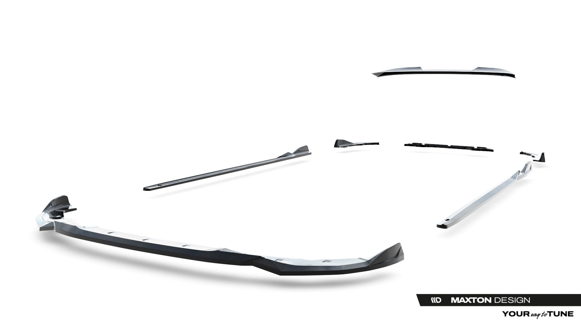 Maxton Design Set Of Splitters para BMW 2 Coupe M240i G42 - imagen 22
