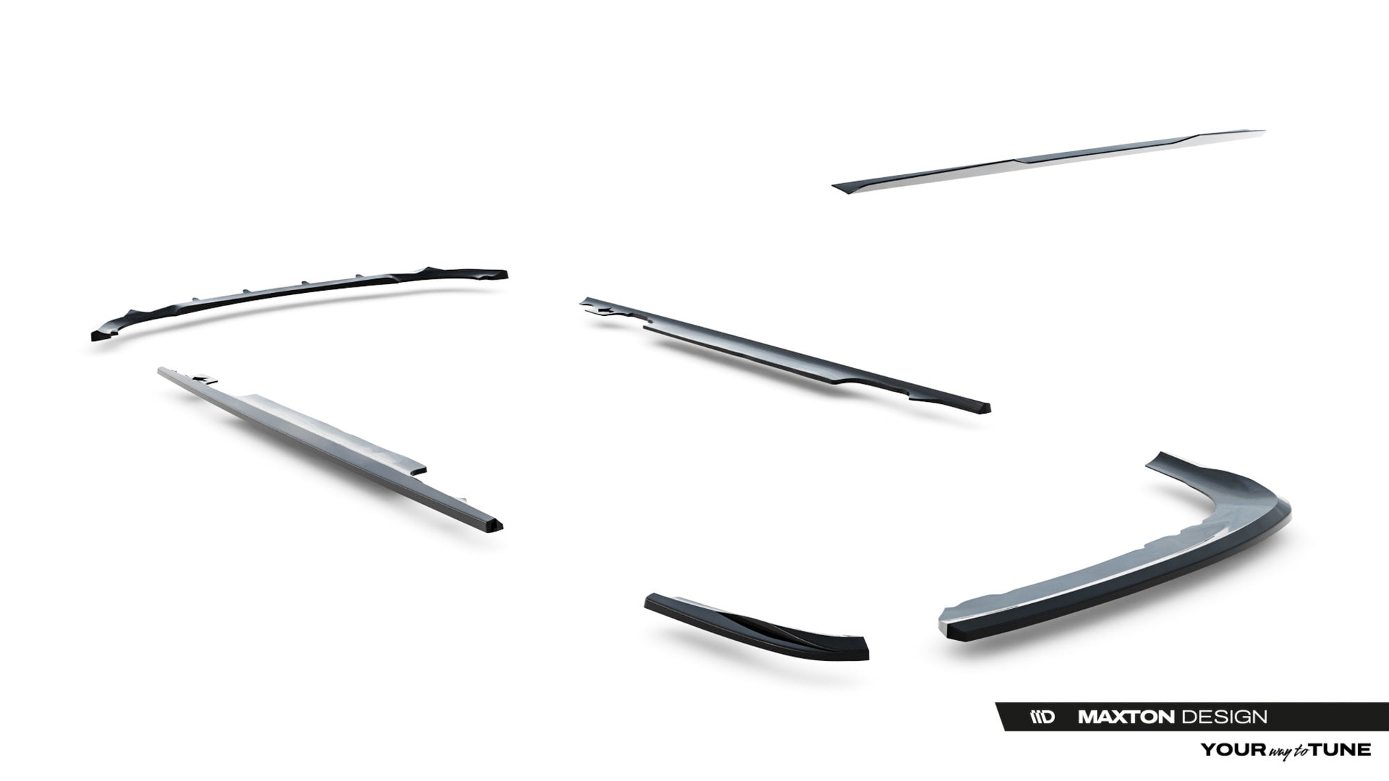 Maxton Design Set Of Splitters para BMW 3 Coupe E46 - imagen 13