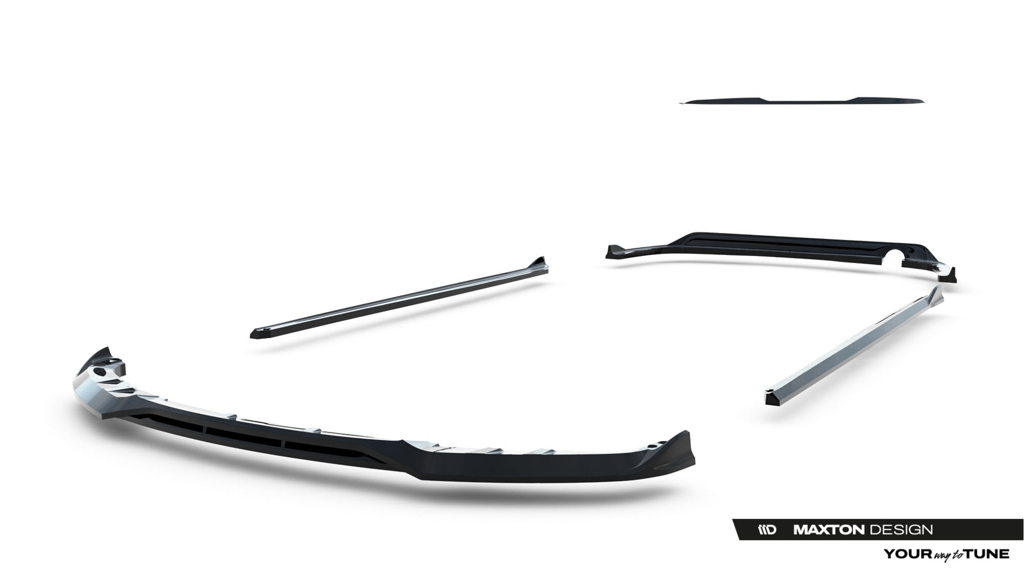 Maxton Design Set Of Splitters para BMW 3 Sportline Sedan F30 - imagen 19