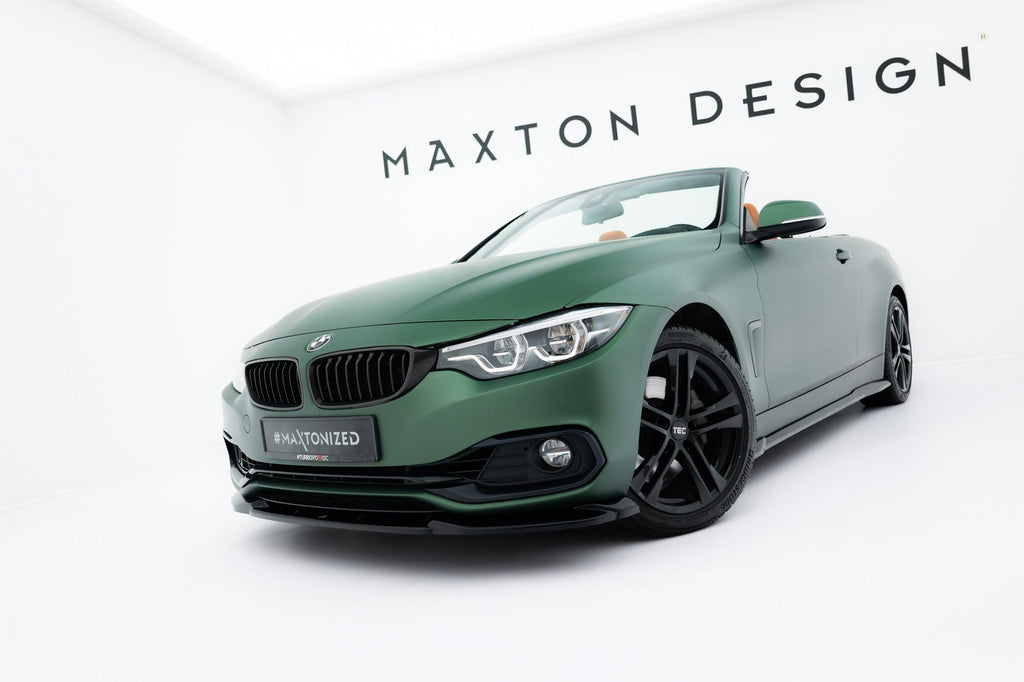 Maxton Design Set Of Splitters para BMW 4 Cabrio F33 - imagen 3