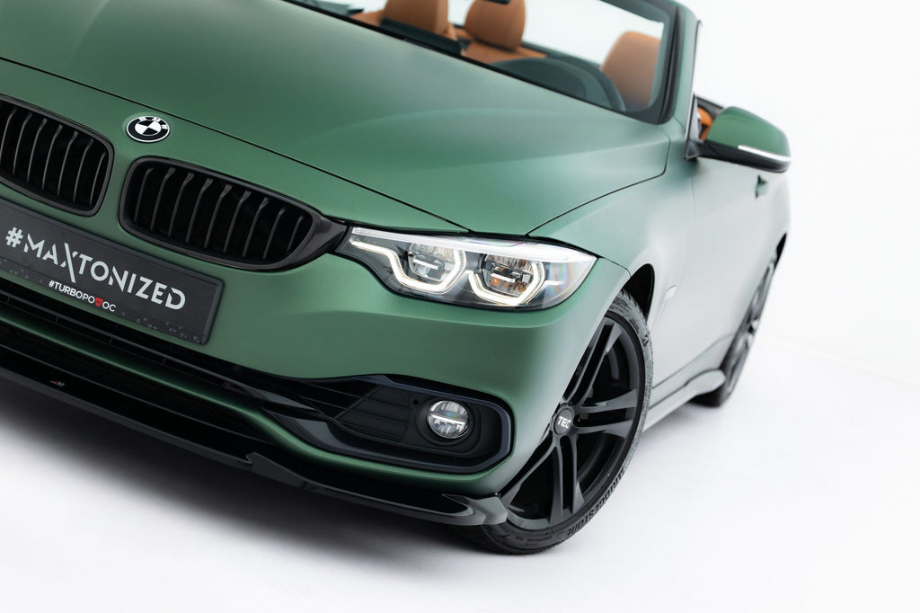 Maxton Design Set Of Splitters para BMW 4 Cabrio F33 - imagen 5