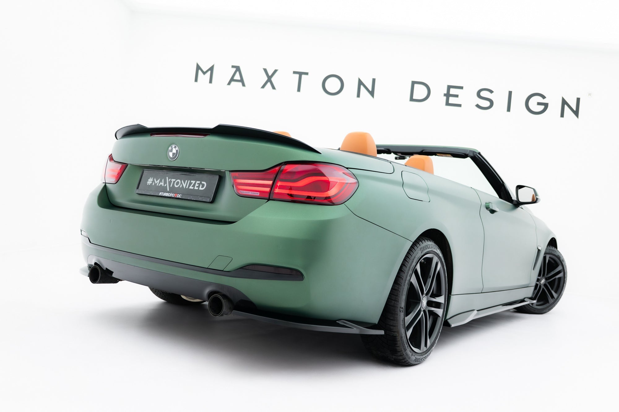 Maxton Design Set Of Splitters para BMW 4 Cabrio F33 - imagen 9