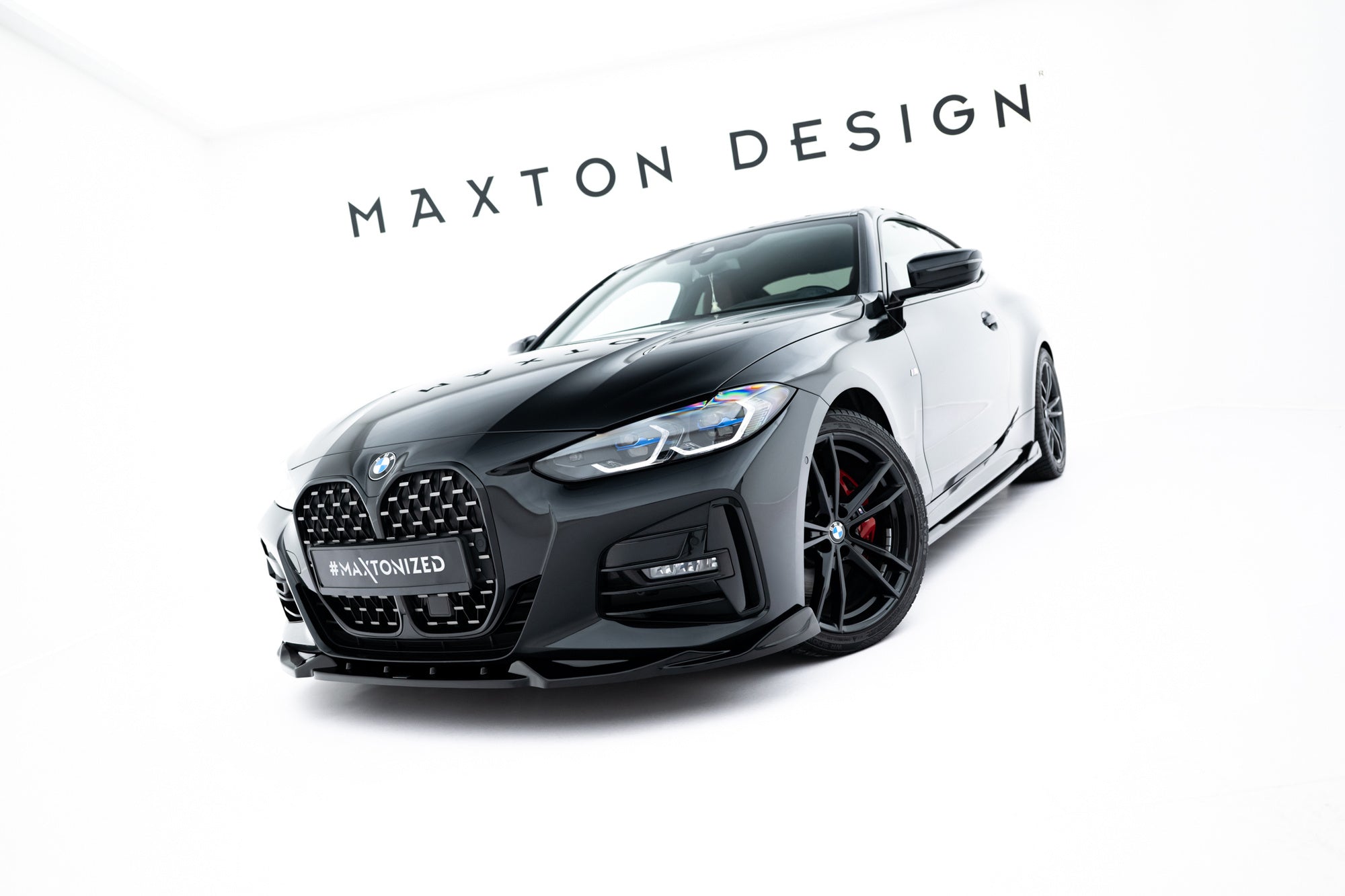 Maxton Design Set Of Splitters para BMW 4 M-Pack Coupe G22 / G22 Facelift - imagen 2