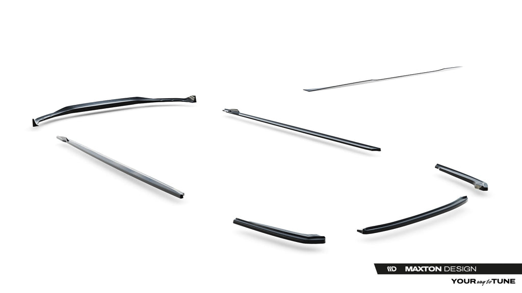 Maxton Design Set Of Splitters para BMW 5 Sedan M-Pack G30 - imagen 15