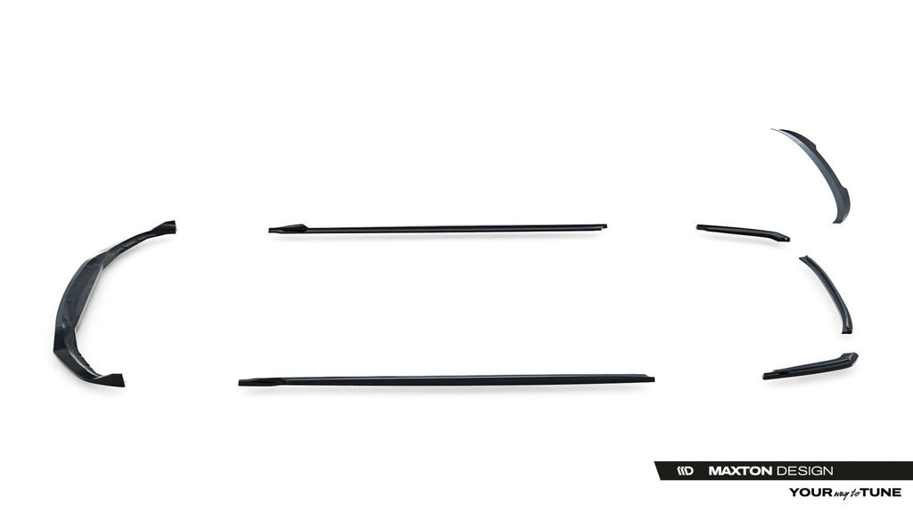 Maxton Design Set Of Splitters para BMW 5 Sedan M-Pack G30 - imagen 17