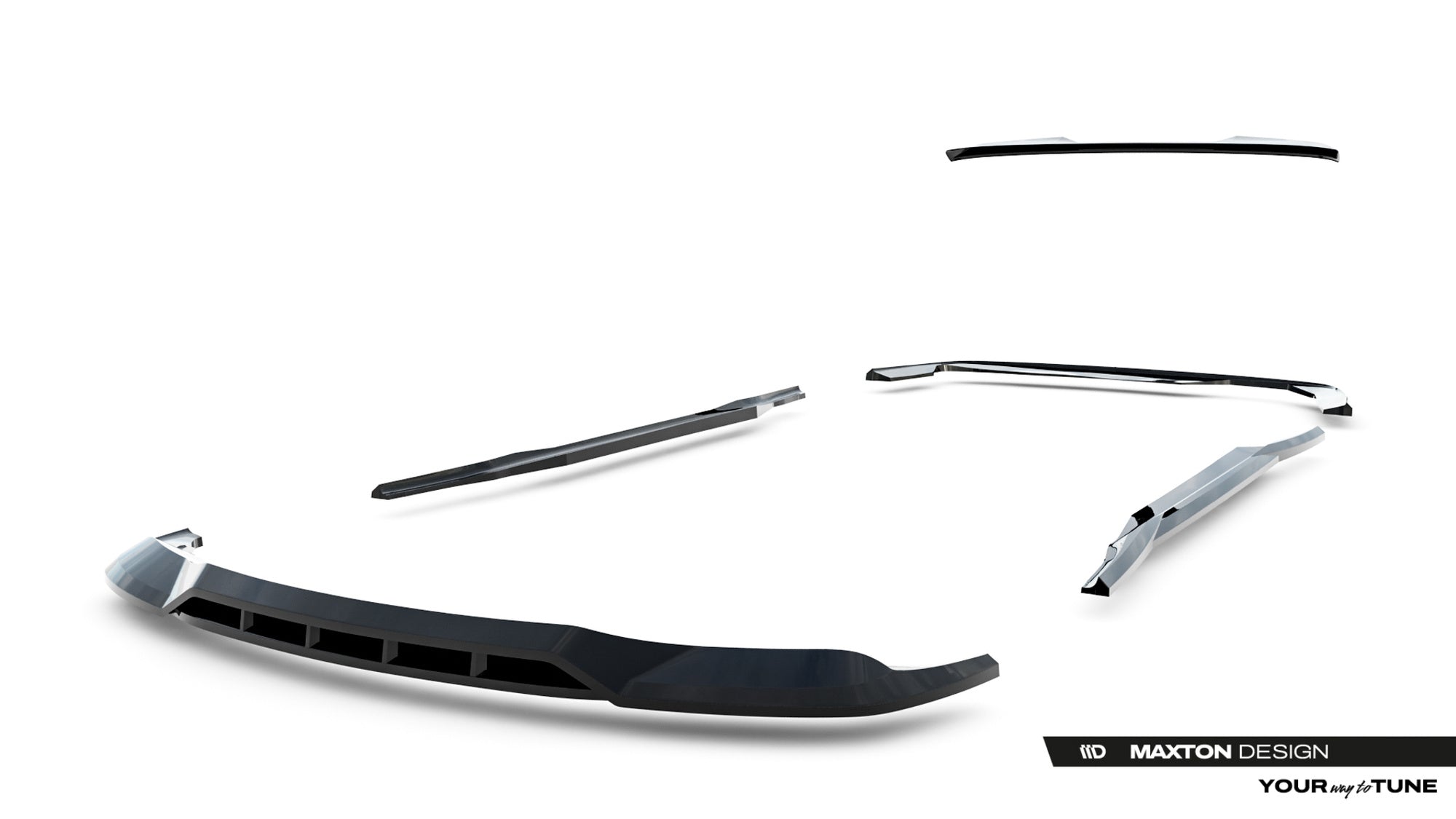 Maxton Design Set Of Splitters para BMW 7 E65 - imagen 13