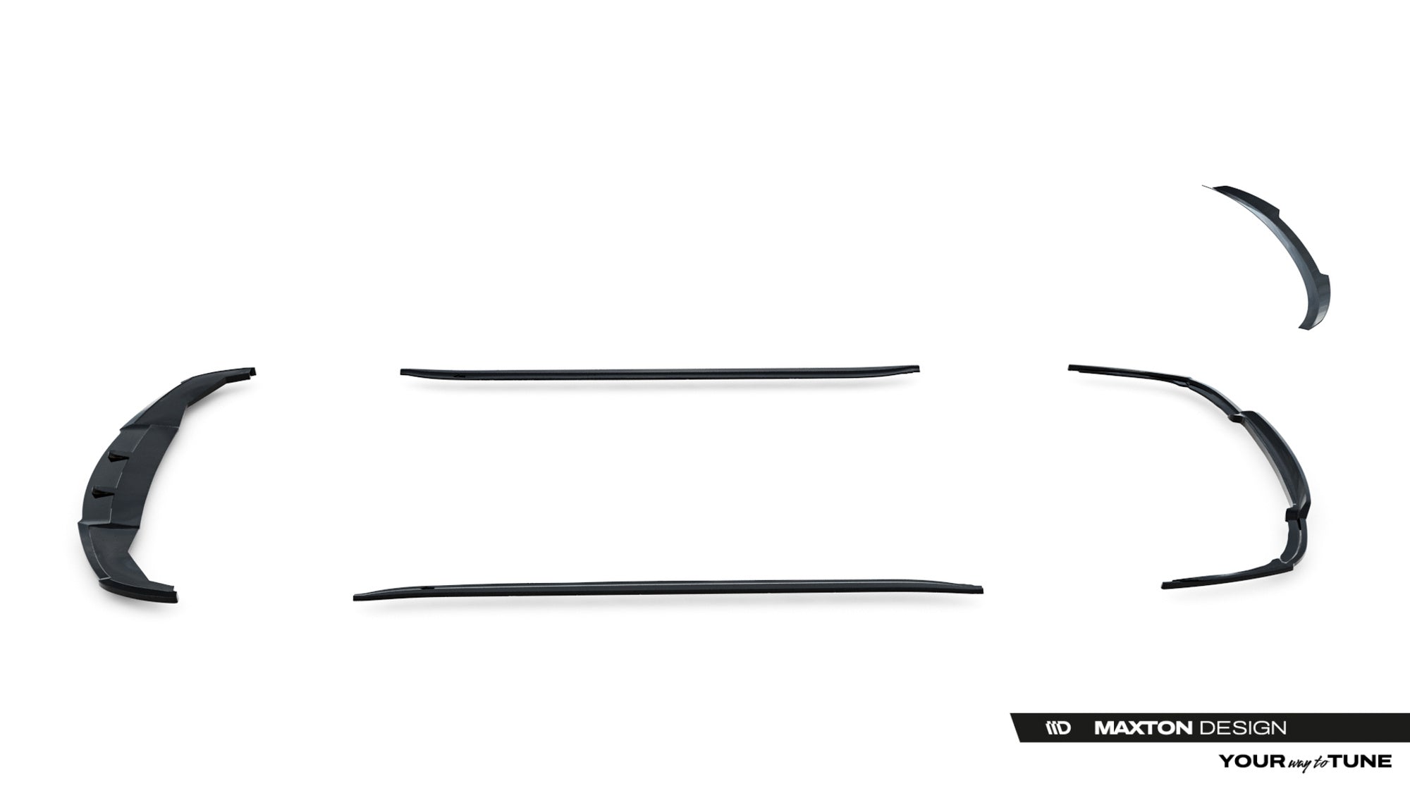 Maxton Design Set Of Splitters para BMW 7 M-Pack F01 - imagen 14