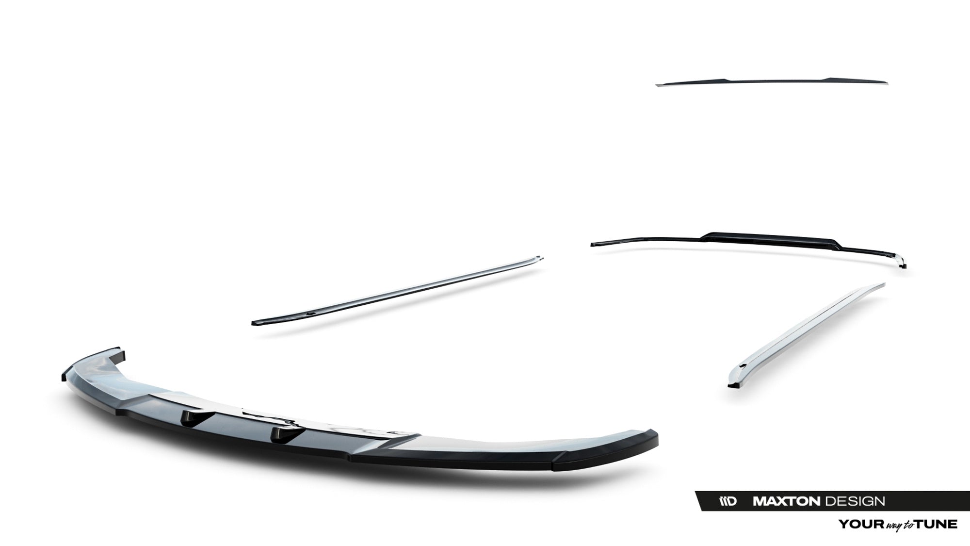 Maxton Design Set Of Splitters para BMW 7 M-Pack F01 - imagen 15