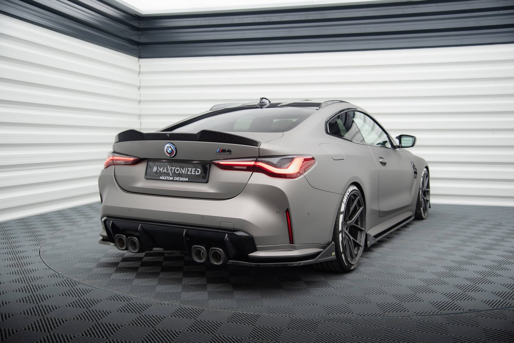 Maxton Design Set Of Splitters para BMW M4 Coupe G82 / G82 Facelift - imagen 8