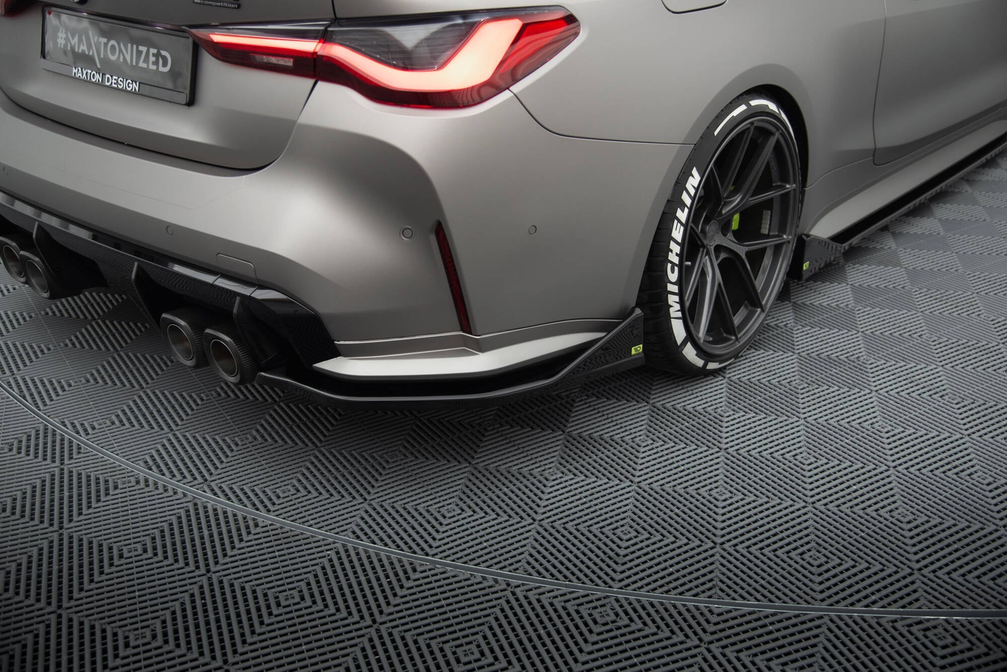 Maxton Design Set Of Splitters para BMW M4 Coupe G82 / G82 Facelift - imagen 9