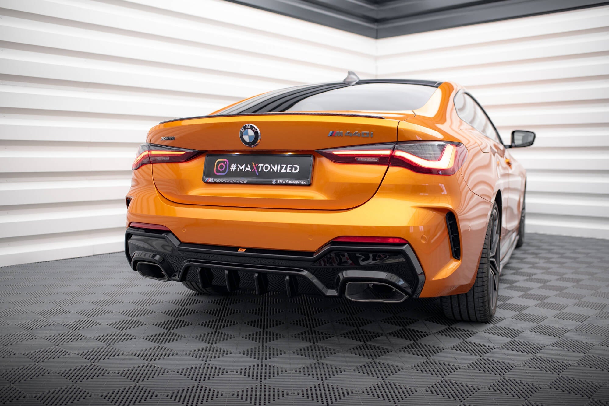 Maxton Design Set Of Splitters para BMW M440i Coupe G22 /G22 Facelift - imagen 12
