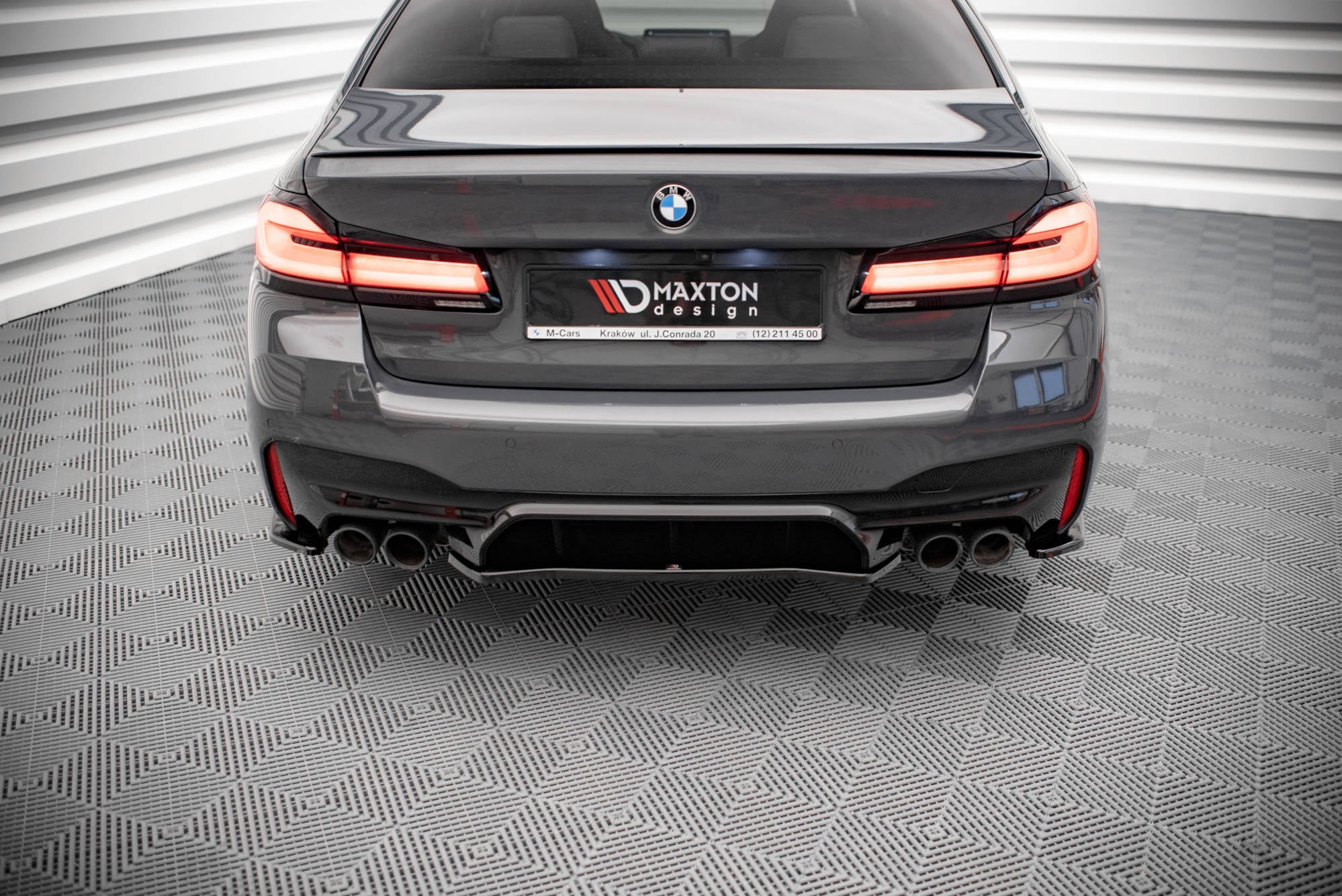 Maxton Design Set Of Splitters para BMW M5 F90 Facelift - imagen 8