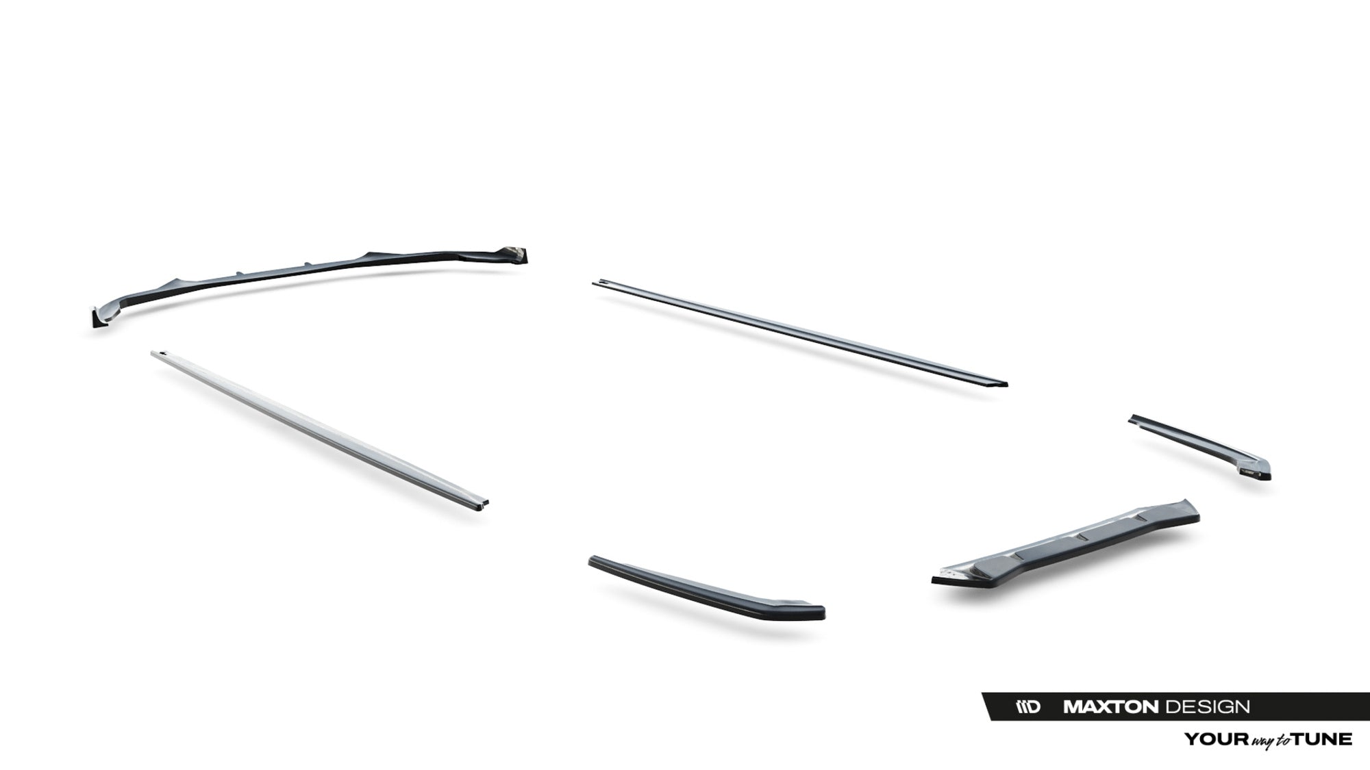 Maxton Design Set Of Splitters para BMW M5 F90 Facelift - imagen 13