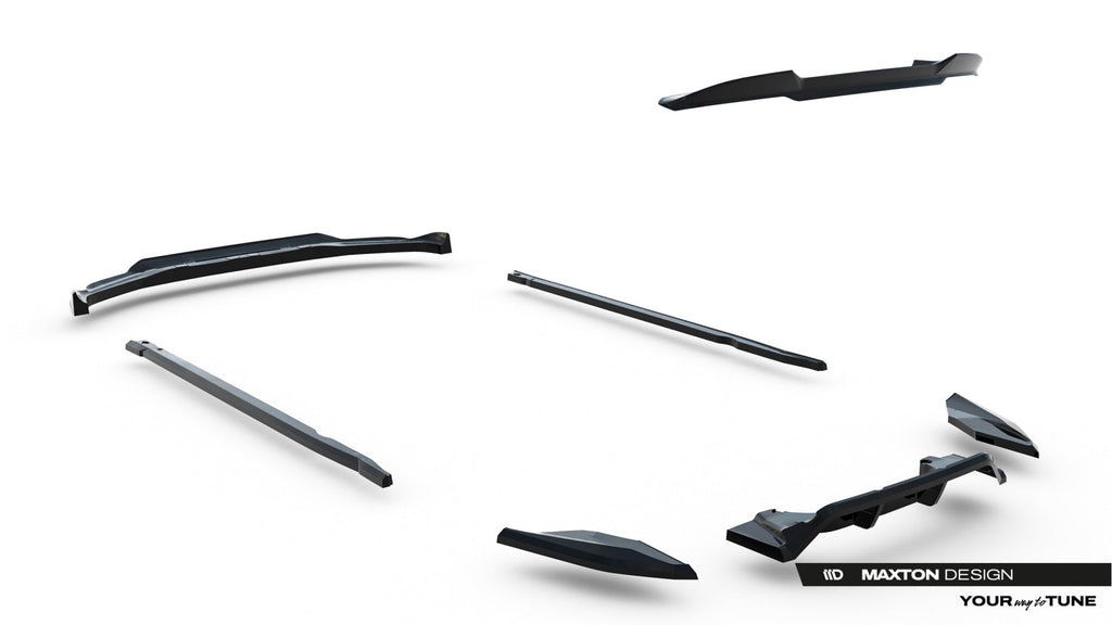 Maxton Design Set Of Splitters para BMW X1 M35i U11 - imagen 20