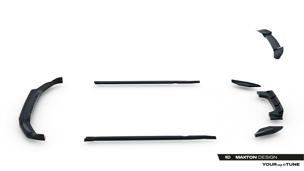 Maxton Design Set Of Splitters para BMW X1 M35i U11 - imagen 21