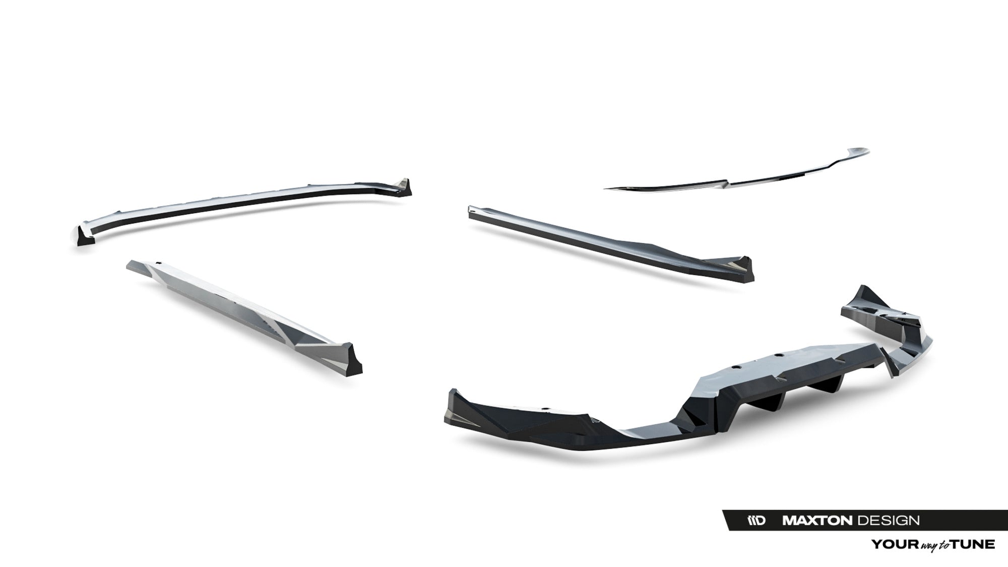 Maxton Design Set Of Splitters para BMW X2 M35i U10 - imagen 22