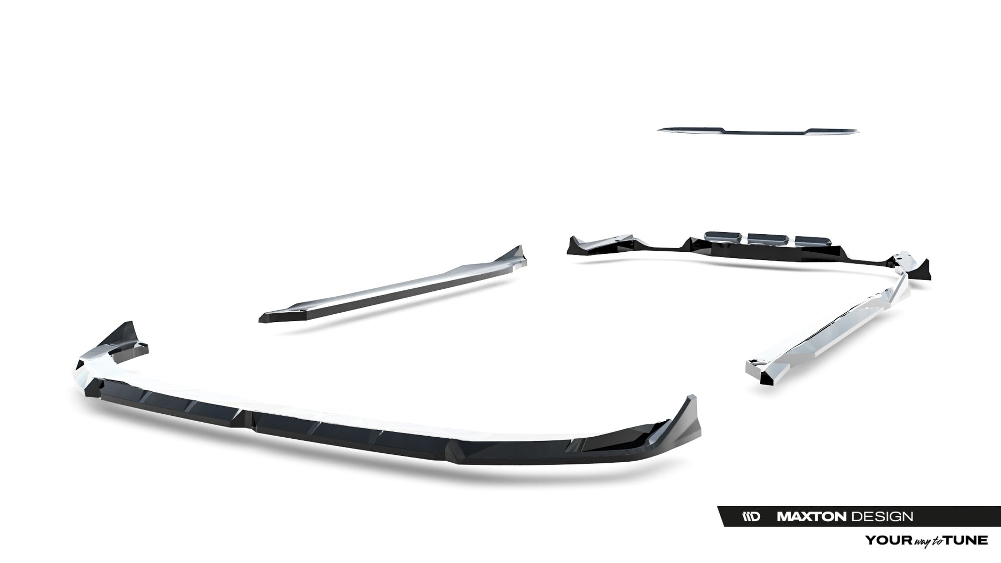 Maxton Design Set Of Splitters para BMW X2 M35i U10 - imagen 23