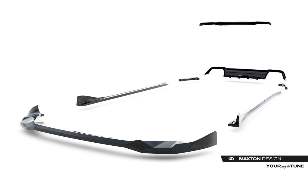 Maxton Design Set Of Splitters para BMW X3 M F97 Facelift - imagen 17