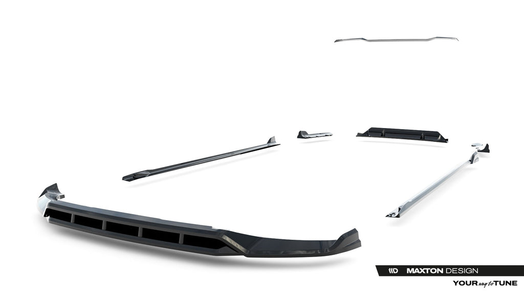 Maxton Design Set Of Splitters para BMW X3 M-Pack G01 Facelift - imagen 18