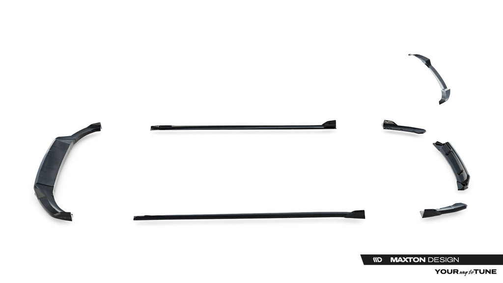 Maxton Design Set Of Splitters para BMW X3 M-Pack G01 Facelift - imagen 17