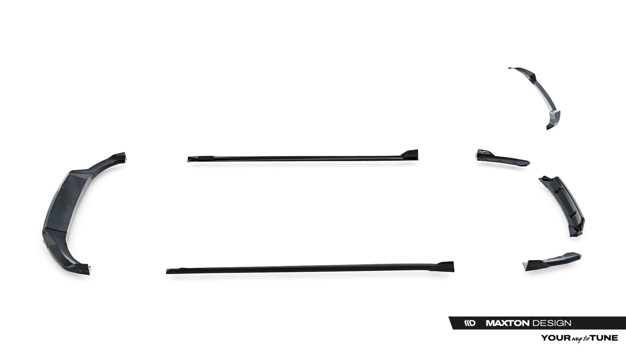 Maxton Design Set Of Splitters para BMW X3 M-Pack G01 Facelift - imagen 17