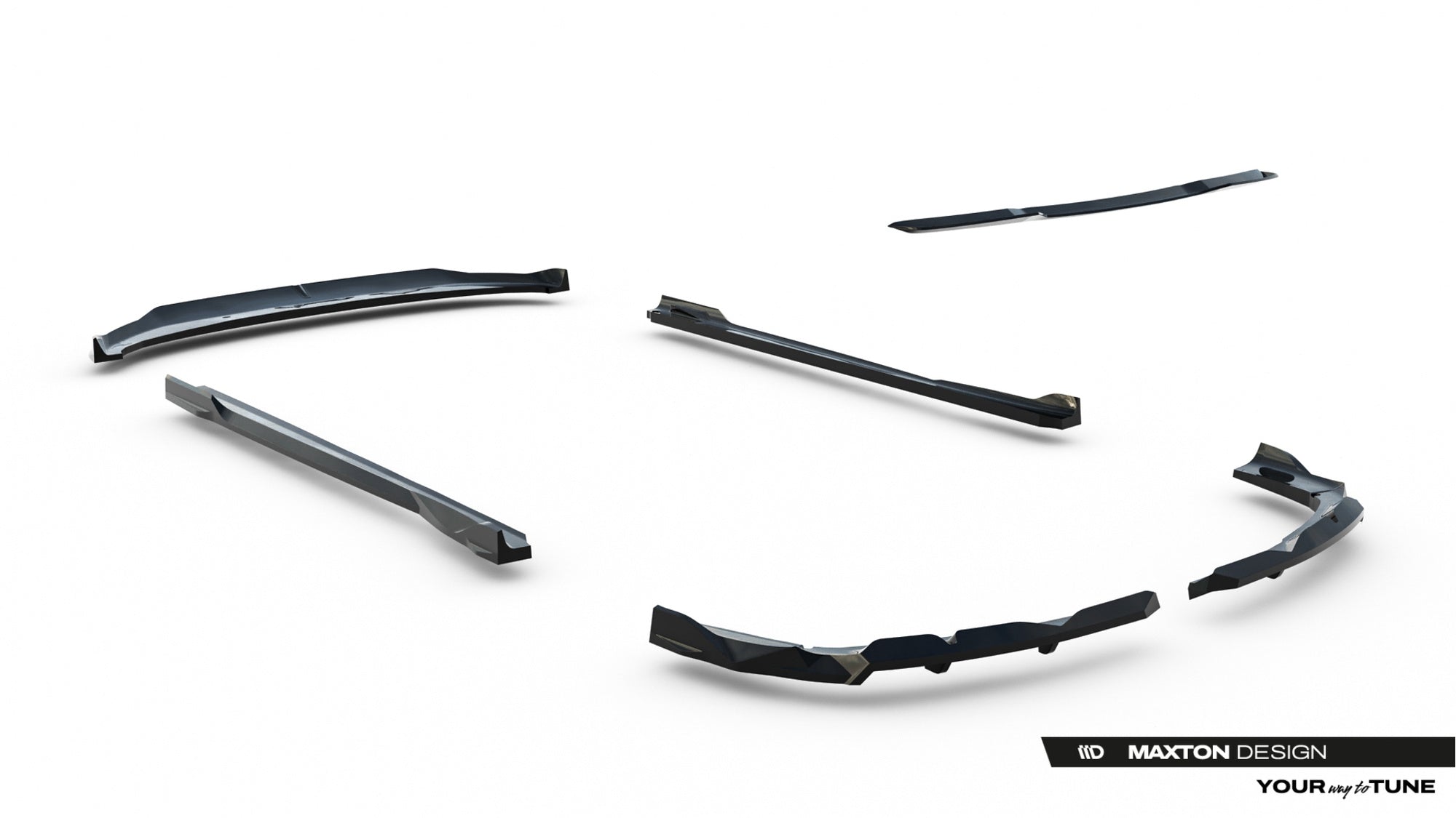 Maxton Design Set Of Splitters para BMW X3 M-Pack G45 - imagen 20