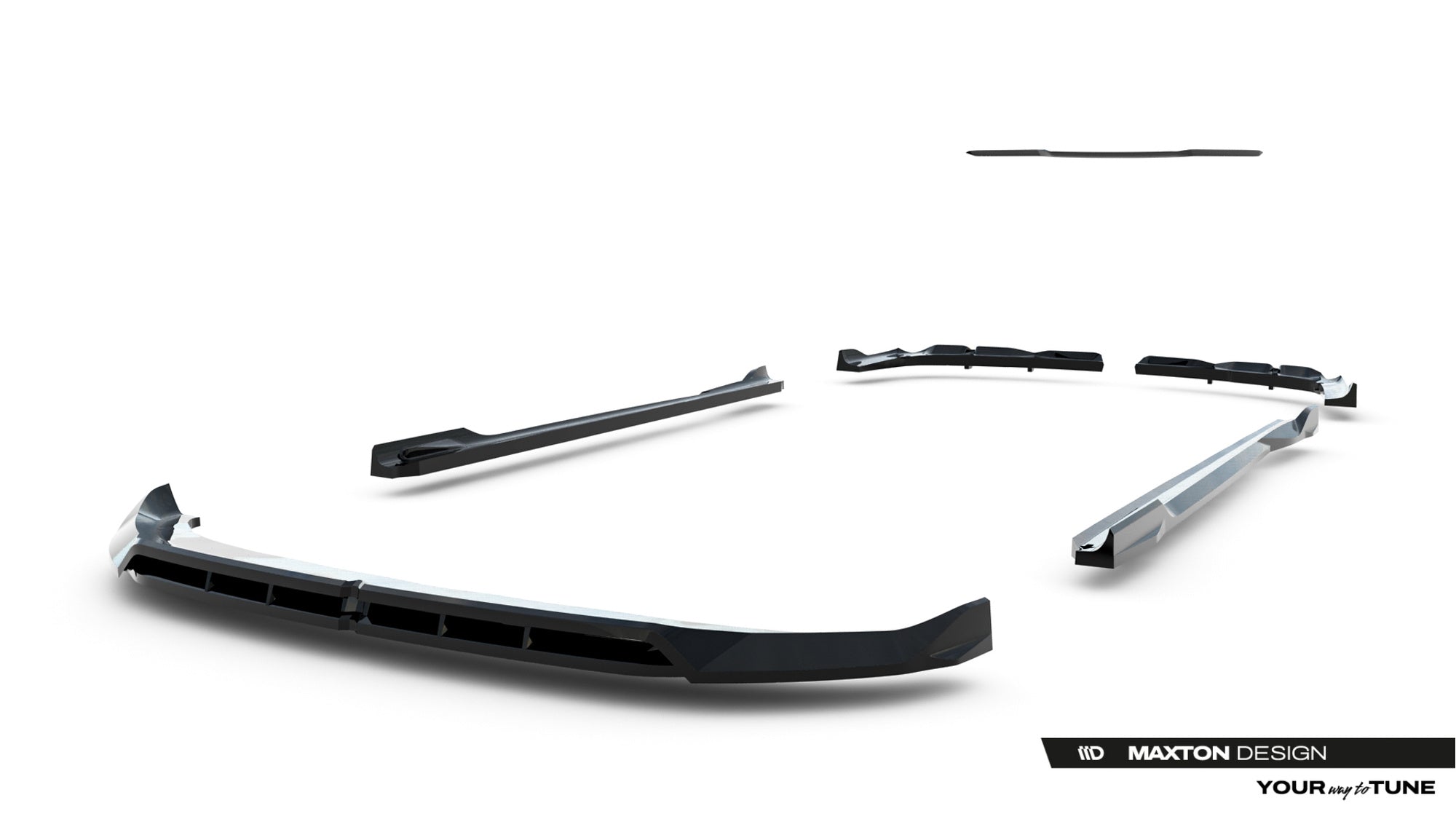 Maxton Design Set Of Splitters para BMW X3 M-Pack G45 - imagen 18