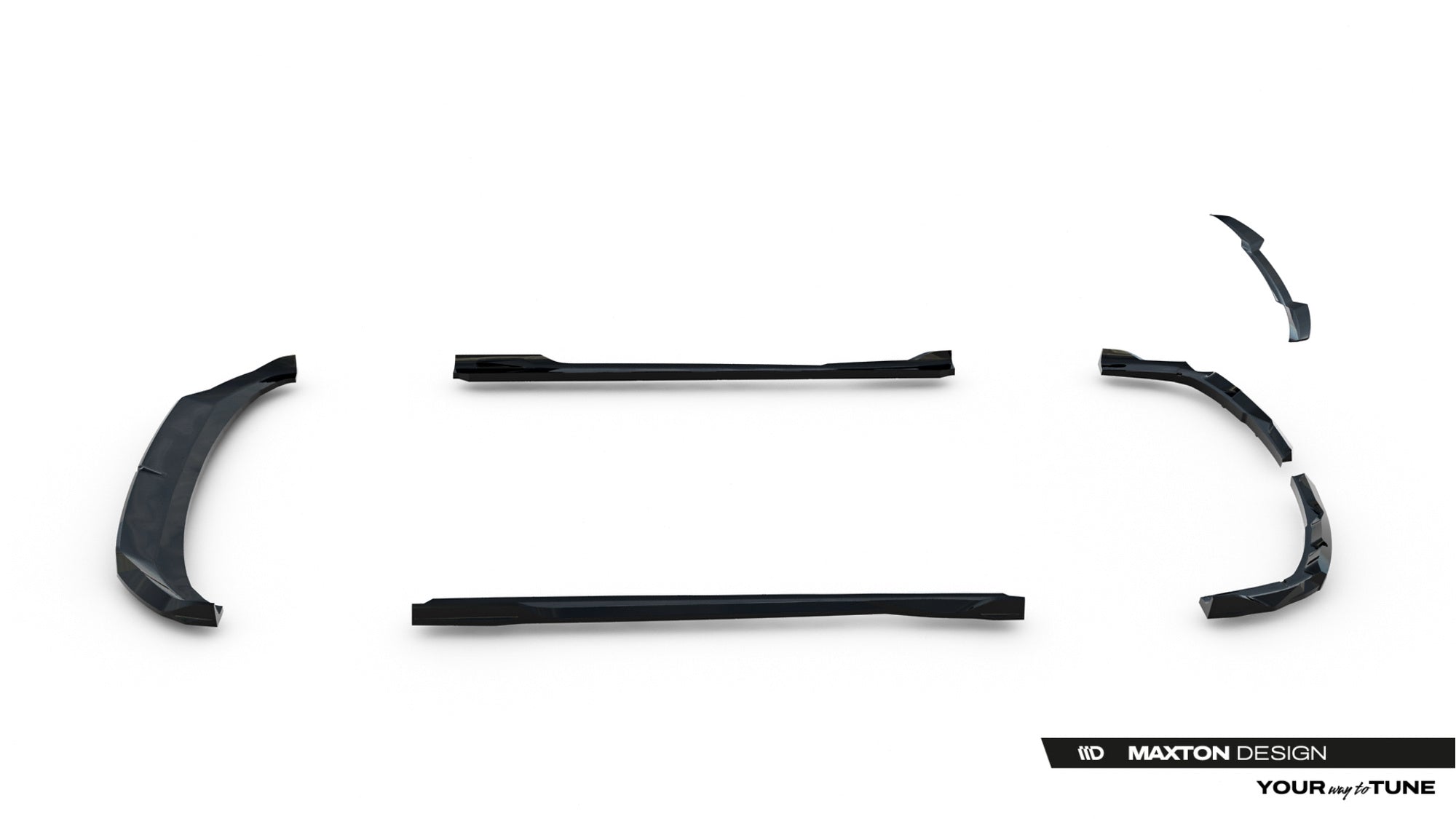 Maxton Design Set Of Splitters para BMW X3 M-Pack G45 - imagen 19