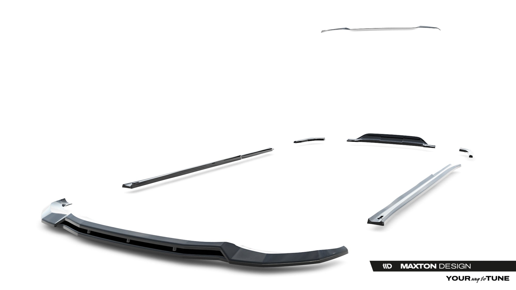 Maxton Design Set Of Splitters para BMW X3 M40d / M40i G01 - imagen 19
