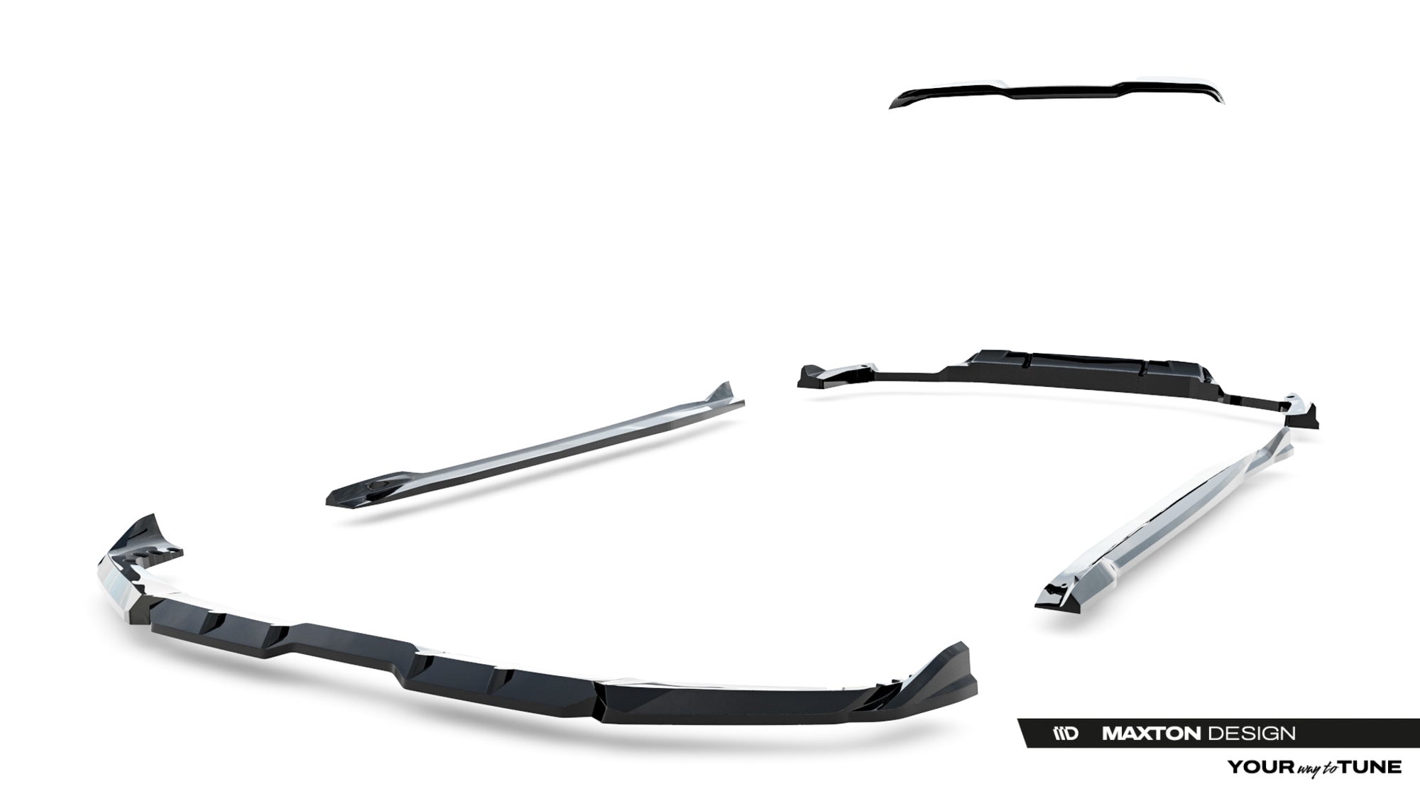 Maxton Design Set Of Splitters para BMW X5 M F95 Facelift - imagen 15