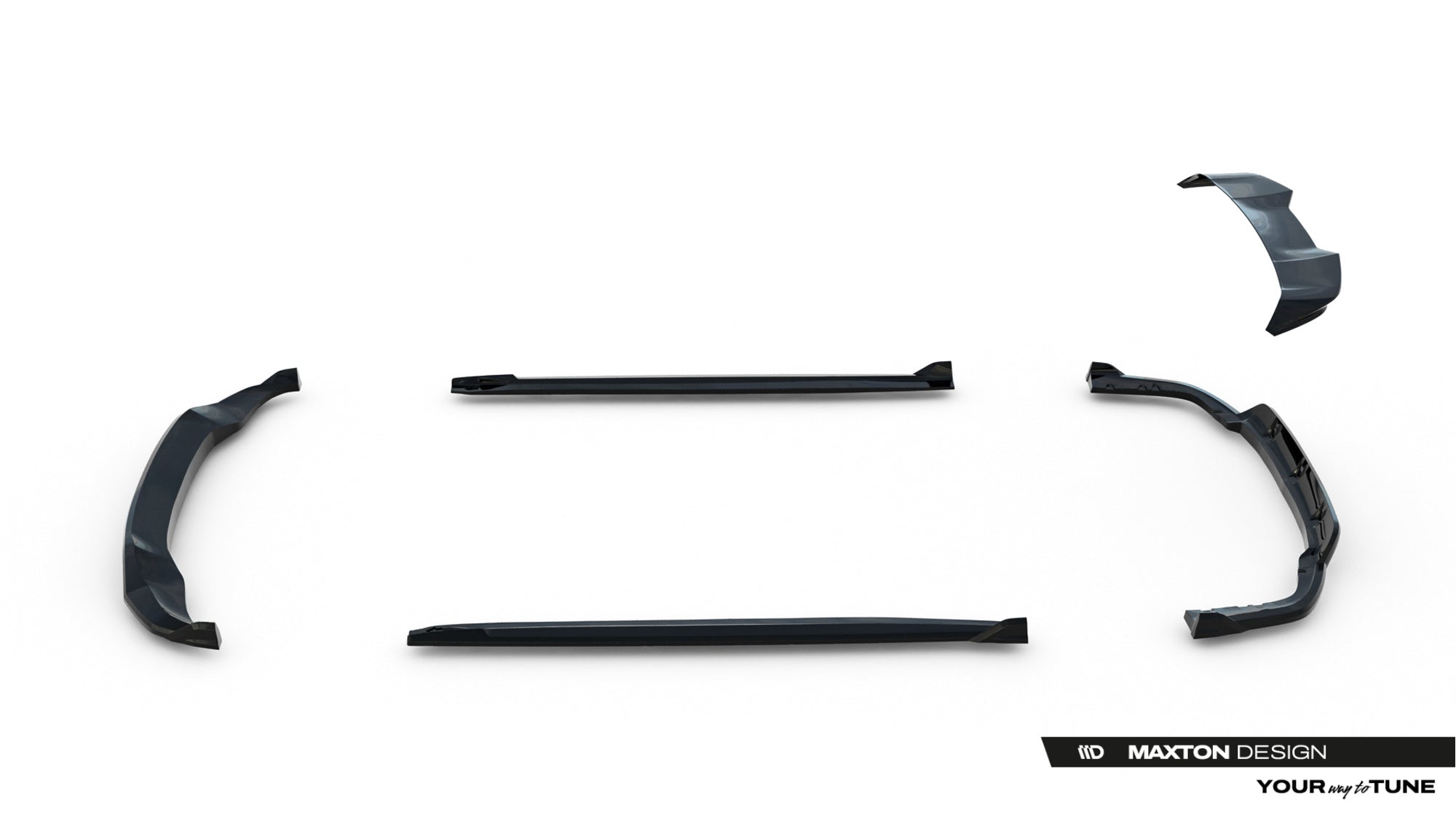 Maxton Design Set Of Splitters para BMW X5 M-Pack G05 - imagen 15