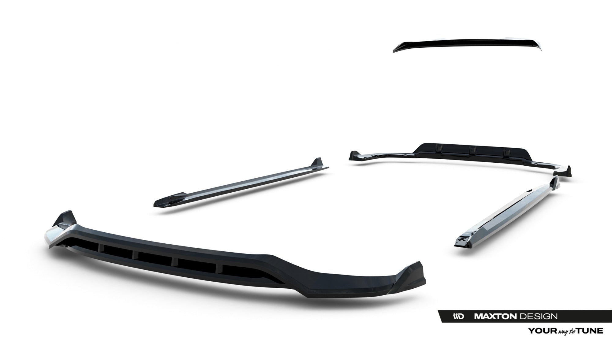 Maxton Design Set Of Splitters para BMW X5 M-Pack G05 - imagen 16