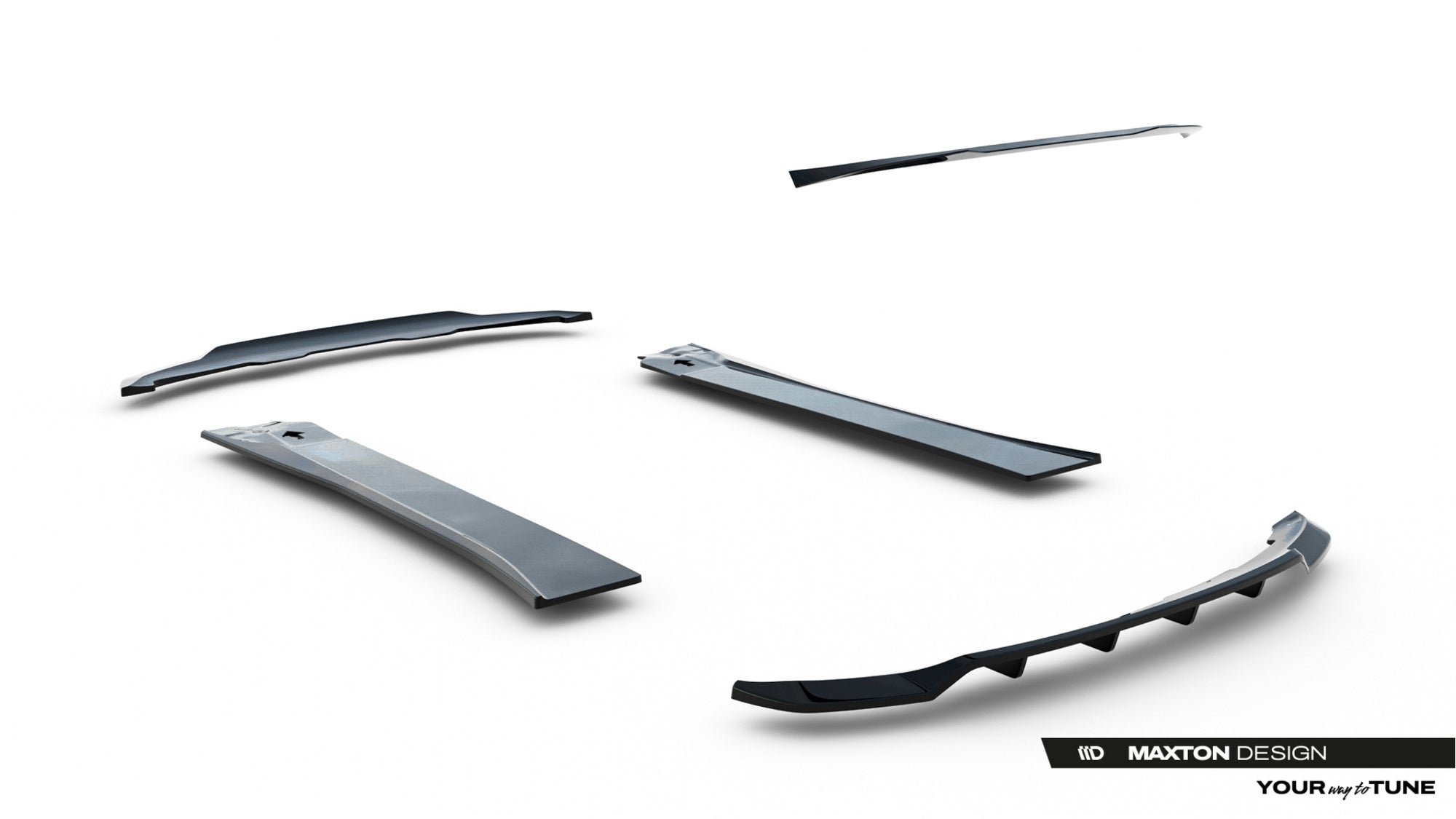 Maxton Design Set Of Splitters para BMW i3 S Mk1 Facelift - imagen 13